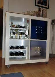 minibar ikea style ikea hackers diy home bar ikea kallax shelving mini bar