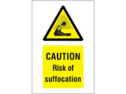 Pool safety signage flex banner pool rules sign (24x36 inch pool rule) 4.7 out of 5 stars 22. Caution Risk Of Suffocation Symbol And Text Safety Sign Ws4650 Label Source