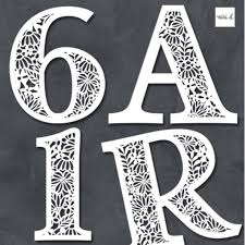 Buchstaben zum aufbügeln als bügelbild aus samtweichem flockstoff oder superdünner flexfolie. Filigrane Buchstaben Und Zahlen Zum Plotten A Z Und 0 9