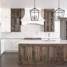 Cheap rustic kitchen cabinets a brick and stone rustic kitchen. Rustic Brown Kitchen Cabinets Design Ideas