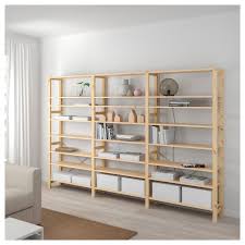 Ivar 3 Section Shelving Unit Pine Shop Here Ikea Shelving Unit Ikea Shelving Unit Shelving