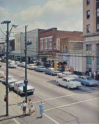 The current population estimate (2008) is 14,533. Main Street 1963 Burlington North Carolina Old Photos Main Street