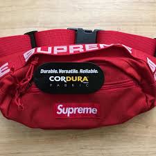 Buy and sell authentic supreme streetwear on stockx including the supreme waist bag black from fw17. Supreme Waist Bag Ss18 Authentic Vs Fake