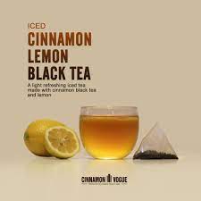 Iced Cinnamon Lemon Black Tea Cinnamon Vogue Cinnamon Lemon Tea Cinnamon Tea