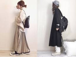 40代におすすめのワンピースの選び方とコーデ12選 ファッション ヒジャブファッション 黒ワンピース コーデ