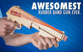 Colt saa rubberband gun hd. Bandit Guns Pump Action Rubber Band Guns