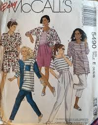 That carries numerous brands of yarn, supplies and has knitting, crocheting and special skills classes. Misses Skirt Top And Pants In Three Lengths For Stretch Knits Only Mccall S Pattern 5490 Size 121416 023795549035
