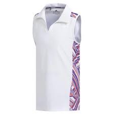 Maybe you would like to learn more about one of these? Adidas Junior Girls Novelty Sleeveless Polo Shirt White Purple Golf Store