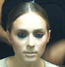 Fierce Friday: Rock a Reverse Smoky Eye by Valente Frazier & IMAN Cosmetics  for Samantha Black Fall 2012 Show