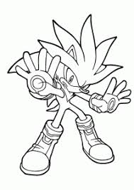 Sonic is a bright blue hedgehog who wears running shoes and moves at supersonic speed. Cool Sonic Coloring Pages For Kids Printable Free Coloing 4kids Com