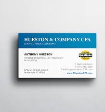 6965 el camino real #105 pmb 683 carlsbad, ca 92009. Business Business Card Design For Hueston Company Cpa Llc By Wt06 Design 4820531