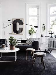 Alfombra Negra Black Carpet Living Room Living Room Scandinavian Scandinavian Design Living Room
