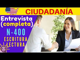 Entrevista Completa De Ciudadania Americana Pruebas De Lectura Y Escritura N 400 Youtube Lectura Y Escritura Ciudadania Entrevista
