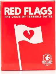 Rote Flaggen: The Game of Terrible Dates | Lustiges Kartenspiel/Partyspiel  für Erwachsene, 3–10 Spieler | von Jack Dire, Creator of Superfight,  Englisches Spiel: Amazon.de: Spielzeug