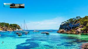 We left around 9 in the morning for our sail to the next island: Cala Portals Vells Mallorca 4k Resolution Part 22 Youtube