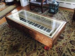 Also available on customized size. Piano Coffee Table Piano Decor Music Furniture Piano Crafts