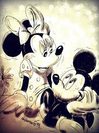 Download the mickey mouse, cartoon png on freepngimg for free. Wallpaper Romantic Mickey Mouse And Minnie Mouse Drawing Novocom Top