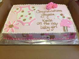 Baby Shower Cake 1 2 Sheet Vanilla Butter Cake Iced In Vanilla Buttercream With Buttercream Onesie Baby Shower Cakes Baby Shower Decorations New Baby Products