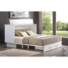 Kim Queen Low Profile Storage Murphy Bed With Mattress Queen Murphy Bed Modern Murphy Beds Cabinet Bed