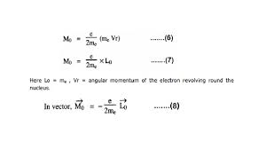What Is An Expression For The Magnetic Dipole Moment Of A Revolving Electron Quora What Is Expressionism Electrons Expressions
