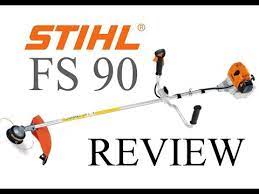 Stihl fs 410c petrol strimmer. Stihl Fs 90 Brush Cutter Full Review Fs90 Youtube