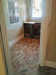 Brick Floor Laundry Room Brick Flooring Laundry Room Flooring Farmhouse Flooring