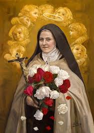 The Little Flower St Therese De Lisieux St Therese Of Lisieux Child Jesus Catholic Saints