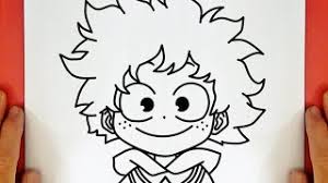 Drawing deku bnha anime sketch sketches hero academia from easy deku drawing como dibujar a izuku midoriya de boku no hero from easy deku drawing. How To Draw Baby Deku My Hero Academia Youtube