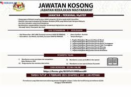 Maybe you would like to learn more about one of these? Jabatan Kebajikan Masyarakat Terengganu Kerja Kosong Kerajaan Swasta