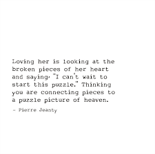 20 Poems From This Instagram Couple Will Make You Believe In Love Best Love Quotes Pierre Jeanty Puzzle Quotes