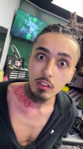 Lmk what yall think🏚️✍🏼 Just got done with this tattoo #trap #trap🏚️  #tattoo #necktatt #tattooartist #artistsoftiktok