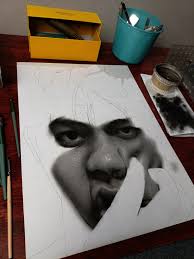 Wisdom" . Charcoal // vellum board Using my messy messy art style. Ig:  @eloisearts_