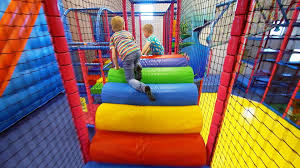Indoor Playground Fun For Kids At Stella S Lekland Like Busfabriken Indoor Playground Kids Indoor Playground Kids Playground