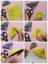 Buat desain penanda buku cantik dengan contoh gambar layout yang siap disesuaikan dengan kebutuhan. Cara Membuat Pembatas Buku Dari Origami Berbagai Buku