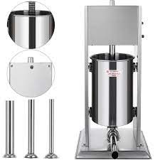 Ebay Sponsored 10l Sausage Stuffer Filler Makermachine Meat Press Butchers Sundries Industri Sausage Filler Commercial Kitchen Equipment Stainless Steel Tools