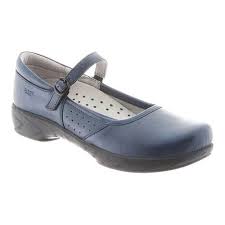 Womens Klogs Charleston Mary Jane Size 7 M Blu Tintoretto