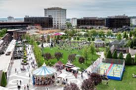 Spring In The Palas Ensemble View From The Palas Mall Entrance Picture Of Palas Iasi Tripadvisor