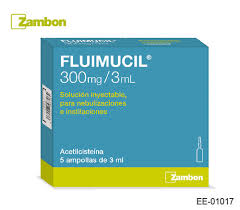 Disodium эdetat, sodium hydroxide, water d / and. Fluimucil Ampollas 300mg 3ml Lukoll