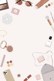 Customize your desktop, mobile phone and tablet with our wide variety of cool and interesting makeup wallpapers and makeup backgrounds in just a few clicks. Aesthetic Frame Background Feminine Makeup Free Psd Rawpixel Psd Free Psd Resources