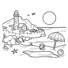 Who wouldn't want to reduce those?! Beach Coloring Pages 20 Free Printable Sheets To Color