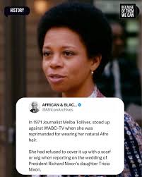 Did you know journalist Melba Tolliver was the first African American woman  to anchor a regularly scheduled news program