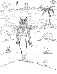 Download or print this amazing coloring page: Robin S Great Coloring Pages Bastet The Cat Goddess Of Egypt