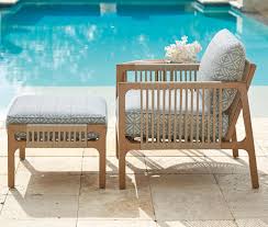With outdoor tables and chairs that withstand the elements, it's easy to serve dinner outside. Tommy Bahama Outdoor Living St Tropez 3925 11 3925 44 7126 21 Contemporary Outdoor Chair Ottoman Set Baer S Furniture Outdoor Chair And Ottoman Sets