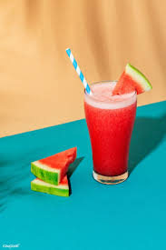 Download Premium Image Of Fresh Watermelon Smoothie On Colorful Background In 2020 Watermelon Smoothies Passion Fruit Smoothie Watermelon Drink