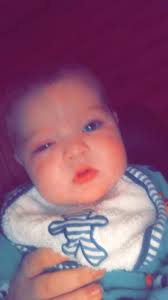 Baby can't figure out how to lay down