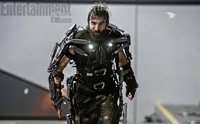 With matt damon, jodie foster, sharlto copley, alice braga. Elysium Exclusive Matt Damon S Trailer Trashed By Co Star Ew Com