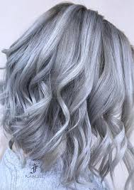 After shampooing the best way to make grey hair shine is to rinse it with cool water. Silver Hair Trend 51 Cool Grey Hair Colors Tips For Going Gray