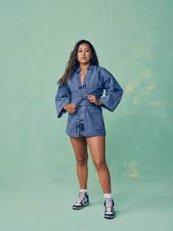 Summer denim is given an upgrade in the new collaborative collection from levi's and naomi osaka. 8zycir04nxtulm