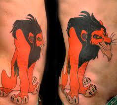 Large Scar Design Lion King Tattoo King Tattoos Scar Lion King