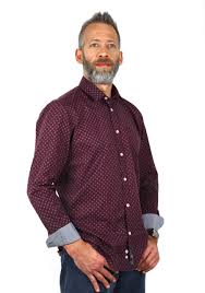 Le désir d'exigence de fursac se reflète jusque dans les. Tenue Homme Classe Soiree Fete Style Moderne Habille Chemise Mode Homme Rouge Bordeaux Motif Imprime A Pois Moti Mode Homme Mode Style Vestimentaire Homme